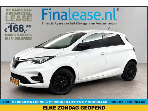 Renault ZOE R110 Life 52 kWh Huur Accu Black 109PK €168pm, Auto's, Renault, Lease, Automaat, Overige carrosserieën, Elektrisch