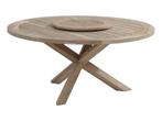 Louvre Lazy Susan draaiplateau 65 cm rond teak Taste4SO, Tuin en Terras, Ophalen of Verzenden, Nieuw