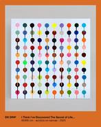 Dr Drip - Damien Drips 100 spots The Secret Of Life, Antiek en Kunst, Kunst | Schilderijen | Modern