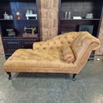 Chesterfield Daybed - Suede, Huis en Inrichting, Ophalen, Overige materialen, Eenpersoons, Klassiek