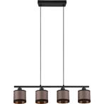 LED Hanglamp - Trion Vamos - E14 Fitting - 4-lichts -, Huis en Inrichting, Lampen | Hanglampen, Nieuw, Ophalen of Verzenden, Metaal