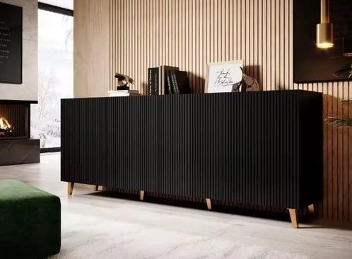 Tabar en Co Dressoirs kast gereeploos 200x40x82 cm Zwart, Auto diversen, Autogereedschap, Nieuw, Verzenden