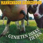 cd single card - Mannenkoor Karrespoor - Genieten Dikke T..., Zo goed als nieuw, Verzenden