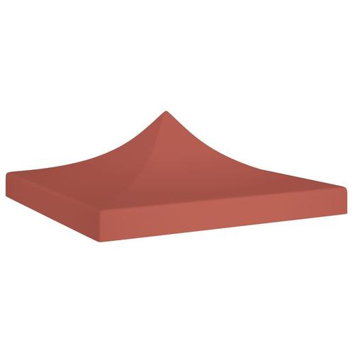 vidaXL Partytentdak 270 g/m² 3x3 m terracotta, Tuin en Terras, Partytenten, Partytent, Nieuw, Verzenden