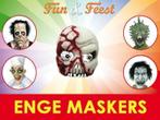 Enge carnaval maskers- Mega aanbod scary maskers, Ophalen of Verzenden, Nieuw