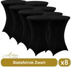 Statafelrok zwart 80 cm per 8 (Diverse artikelen, Merken), Ophalen of Verzenden, Nieuw