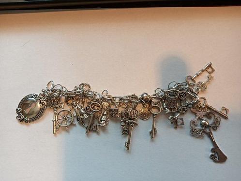 Zonder Minimumprijs - Armband Zilver - tovenaar de sleutel, Sieraden, Tassen en Uiterlijk, Armbanden