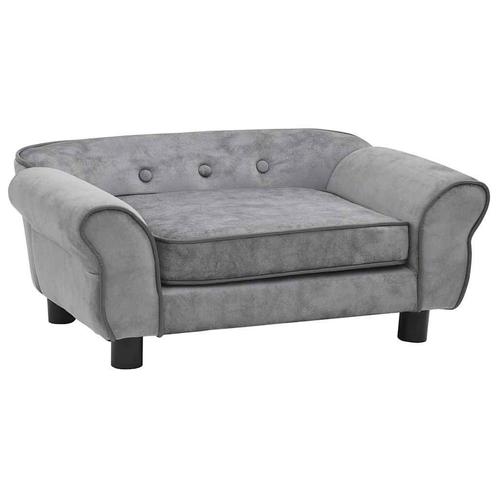 Hondenbank grijs 72x45 - Retourdeal! Topkwaliteit -42%, Dieren en Toebehoren, Hondenmanden, Nieuw, Pluche, Ophalen of Verzenden