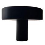 5X Deurknop Circle 40 mm Knop Rond Zwart, Verzenden, Nieuw