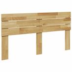 vidaXL Hoofdbord 160 cm massief eikenhout, Verzenden, Nieuw, Bruin, Hout