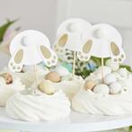Paashaas Cupcake Toppers (6st), Hobby en Vrije tijd, Ophalen of Verzenden, Nieuw