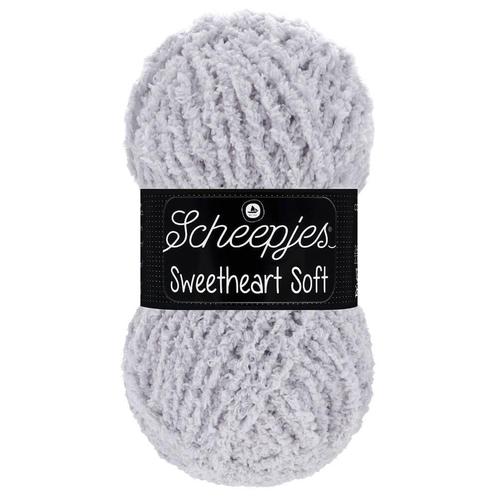 Scheepjes Sweetheart Soft - 19 grijs - Polyester Garen, Hobby en Vrije tijd, Breien en Haken, Ophalen of Verzenden