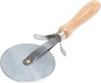 Pizzasnijder rvs/hout 9 cm, Verzenden, Nieuw in verpakking