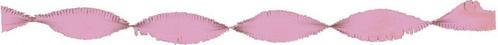 Crepe papier slinger Babyroze - 6 meter, Hobby en Vrije tijd, Feestartikelen, Nieuw, Ophalen of Verzenden