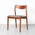 Vintage Deense eetkamerstoelen, Henning Kjaernulf, set van 6, Ophalen, Hout, Gebruikt, Overige kleuren