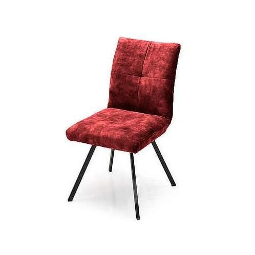 Eetkamerstoel Flora - eetkamerstoelen - Rood, Huis en Inrichting, Stoelen, Rood, Nieuw, Stof