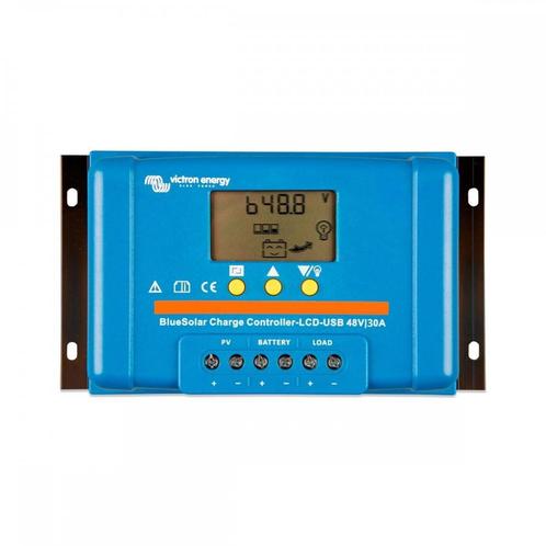Victron BlueSolar PWM-LCD & USB-laadregelaar 48V-30A, Doe-het-zelf en Verbouw, Zonnepanelen en Toebehoren, Nieuw, Verzenden
