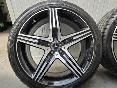 NIEUW Mercedes AMG S klasse 20 inch breedset zomerbanden, Auto-onderdelen, Banden en Velgen, 20 inch, Zomerbanden, 245 mm, Personenwagen