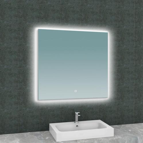 Spiegel Wiesbaden Soul Vierkant met LED Verlichting, Doe-het-zelf en Verbouw, Sanitair, Bad, Nieuw, Ophalen of Verzenden