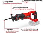 Einhell Accu Reciprozaag TE-AP 18/22 Li Solo - Power, Verzenden, Zo goed als nieuw