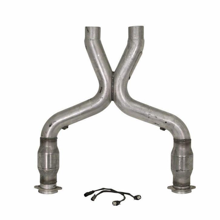 BBK 11-14 Mustang 5.0 Short Mid X Pipe With Catalytic, Auto-onderdelen, Uitlaatsystemen, Ophalen of Verzenden