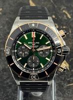 Breitling	Super Chronomat B01 44mm - Gold - Green Dial, Sieraden, Tassen en Uiterlijk, Horloges | Heren, Nieuw, Goud, Polshorloge