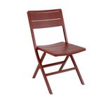 *WOONWINKEL* Brafab Wilkie Inklapbare Tuinstoel Rood, Tuin en Terras, Tuinsets en Loungesets, Verzenden, Nieuw