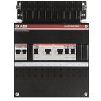 ABB uitbreidingsgroepenkast 1 fase 2 aardlekschakelaars 3, Ophalen of Verzenden, Nieuw