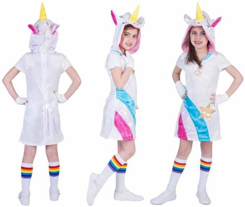 Unicorn Twinkle Light Kostuum – Magisch - Maat 164, Kinderen en Baby's, Carnavalskleding en Verkleedspullen, Nieuw, Ophalen of Verzenden