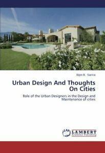Urban Design And Thoughts On Cities. B. New   ., Boeken, Overige Boeken, Zo goed als nieuw, Verzenden