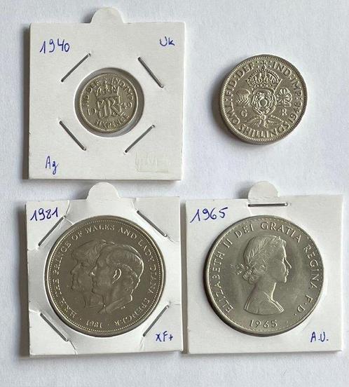 Verenigd Koninkrijk. Lot of 51 Coins 1940-1979/ Incl Silver, Postzegels en Munten, Munten | Europa | Niet-Euromunten