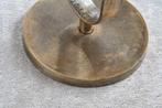 Ronde Bijzettafel ELEGANCE 60cm Messing Mango Hout Metaal, Huis en Inrichting, Tafels | Sidetables, Ophalen of Verzenden, Nieuw