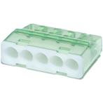 Lasklem - Vintex - 5 Polig - 0.2-2.5 mm2 - Wit - 500 Stuks, Doe-het-zelf en Verbouw, Elektra en Kabels, Ophalen of Verzenden, Nieuw