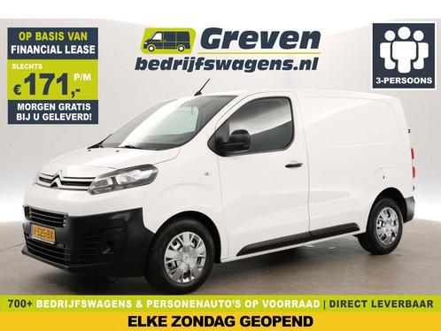Citroën Jumpy 1.6 BlueHDI L1H1 Airco Cruise 3 Persoons Trekh, Auto's, Bestelauto's, Te koop, Handgeschakeld, Financial lease, Diesel