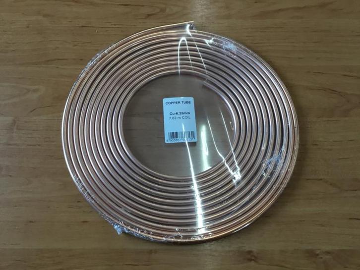 Remleiding 1/4 (6,35mm) 5 meter, Auto-onderdelen, Remmen en Aandrijving, Nieuw, Ophalen of Verzenden