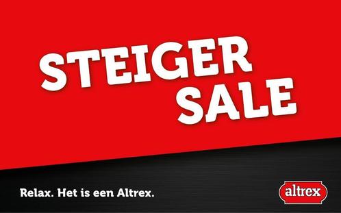 Altrex Voorjaarsactie - Bespaar tot 20% op steigers/trappen, Doe-het-zelf en Verbouw, Steigers, Rolsteiger of Kamersteiger, Nieuw
