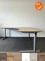 Ahrend 500 hoekbureau -200x200 - Bladkleur naar keuze - Zilv, Werkplek, Ophalen of Verzenden, Gebruikt, Bureau