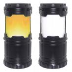 Benson Campinglamp - Flame effect - 2 in 1 - Ø 87 x 182 m.., Caravans en Kamperen, Ophalen of Verzenden, Nieuw