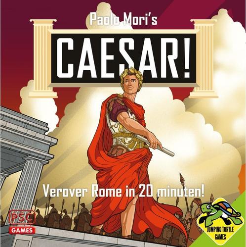 Caesar! - Verover Rome in 20 Minuten! | Jumping Turtle Games, Hobby en Vrije tijd, Gezelschapsspellen | Bordspellen, Nieuw, Verzenden
