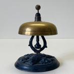 Antique Hotel Bell or Counter Bell - Brons, IJzer