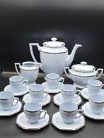 Union - Koffieservies (21) - Porselein - Art Deco antiek