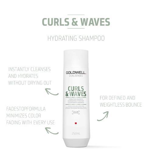 Goldwell Dualsenses Curls &amp; Waves Hydrating Shampoo, Sieraden, Tassen en Uiterlijk, Uiterlijk | Haarverzorging, Nieuw, Verzenden