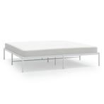 Bedframe Metaal Wit 180x200 - Retourdeal! 64% Korting, Huis en Inrichting, Slaapkamer | Bedden, Ophalen of Verzenden, 180 cm, 200 cm