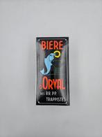 ORVAL emailleplaat Trappistenbier Belgisch bier - Emaille