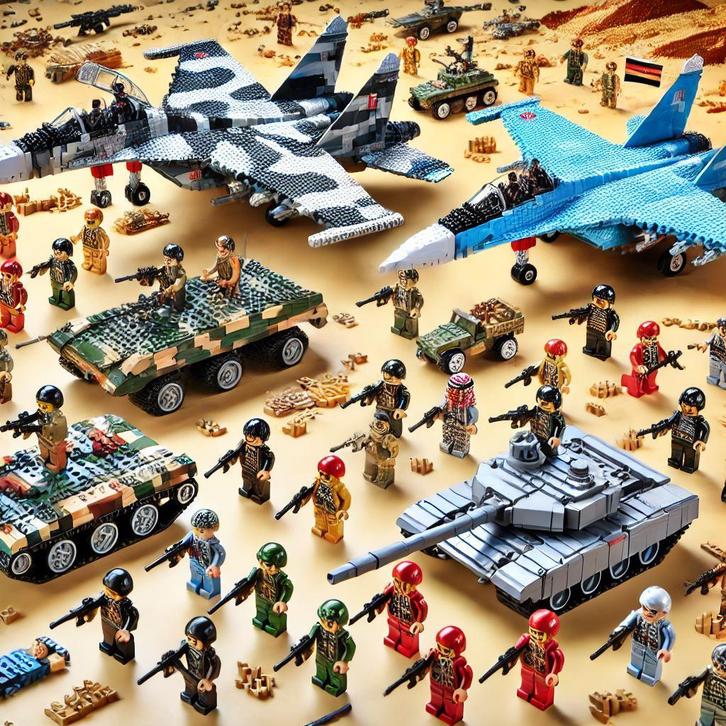 Sluban Bouwstenen Leger Thema, Kinderen en Baby's, Speelgoed | Bouwstenen, Nieuw, Overige merken, Ophalen of Verzenden