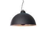 Industriële design hanglamp STUDIO 55m zwart zilver bladlook, Nieuw, Ophalen of Verzenden