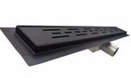 douchegoot douchedrain zwart 60 70 80 90 en 100 cm