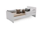 Peuterbed MAX - 140x70 cm - met uitvalbeveiliging - wit, Ophalen of Verzenden, Nieuw