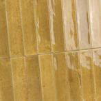 Wandtegels Patagonia Oker 6,5x26 cm langwerpige handvorm teg, Verzenden, Nieuw