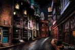 Poster Harry Potter Diagon Alley 91,5x61cm, Nieuw, A1 t/m A3, Verzenden